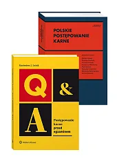 PAKIET: Polskie postępowanie karne + Postępowanie karne. Przed egzaminem